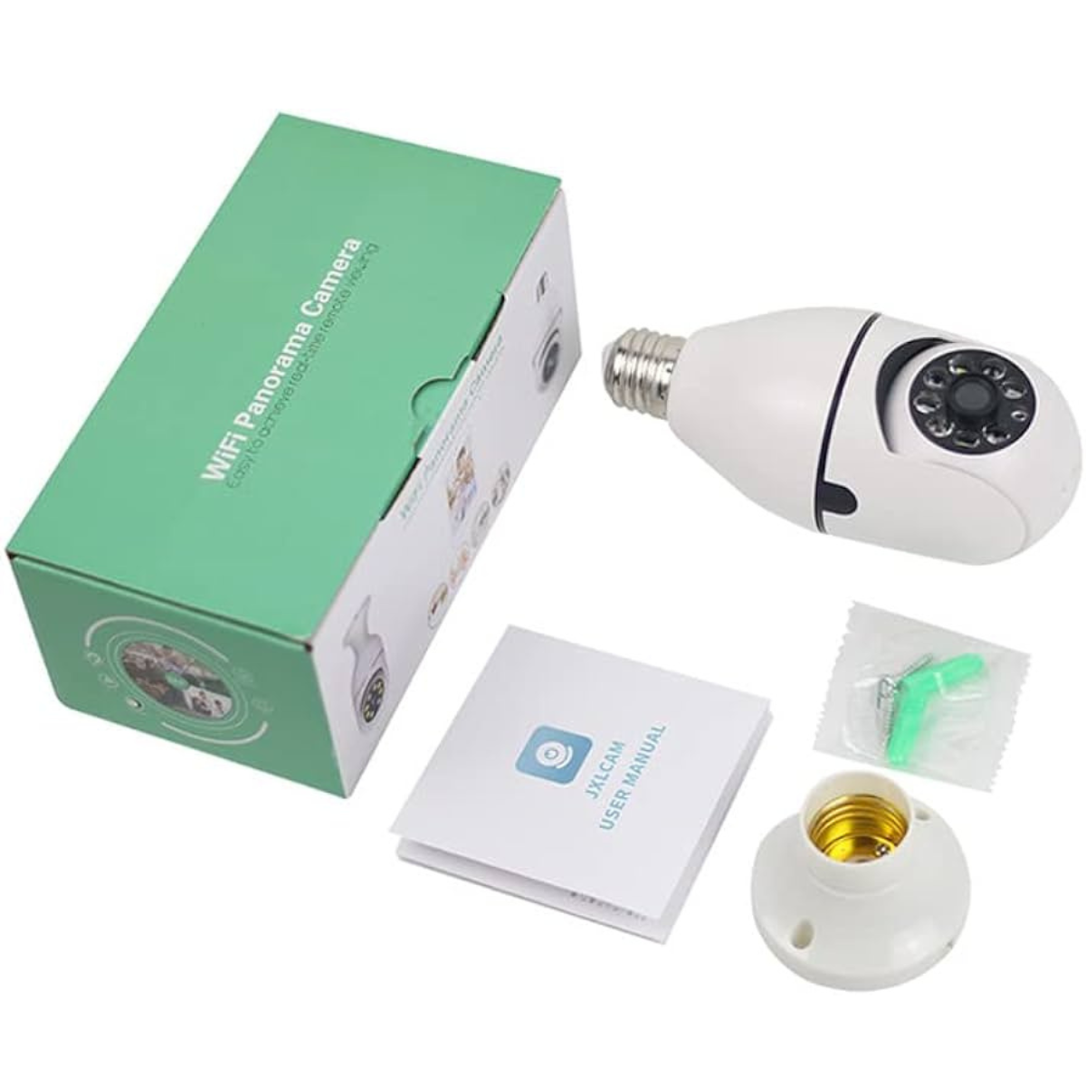 BULB SECURITY CAMERA 360 DEGREE| 100% GENUINE