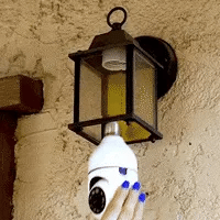 BULB SECURITY CAMERA 360 DEGREE| 100% GENUINE